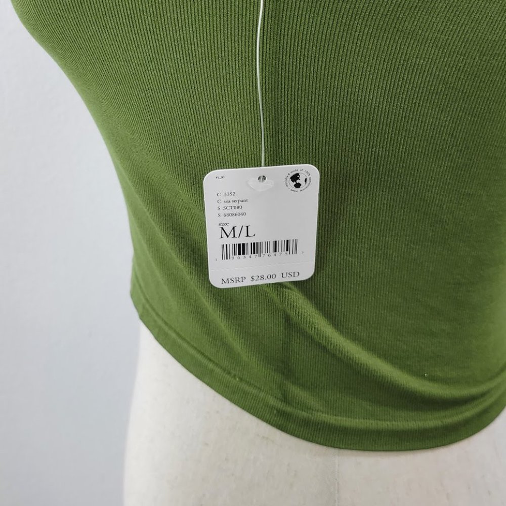 FREE PEOPLE MOVEMENT  bella seamless rib tank Sz M/L NEW - Picture 5 of 9